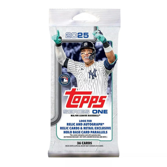 2025 Topps Series 1 Baseball EXCLUSIVE HUGE Sealed JUMBO FAT CELLO PACK-36 Cards